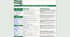 Desktop Screenshot of majorwager.com